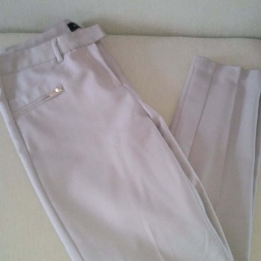 Ivanka Trump bone coloured dress pants EUC